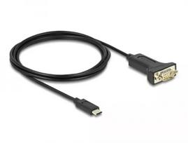 DeLOCK adapteris USB Type-C į RS-232 D-Sub 9 kontaktų kištukas 2 m