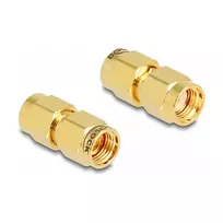 DeLOCK adapter RP-SMA kištukas į RP-SMA kištuką, 9 mm skersmuo, 18,9 mm plotis
