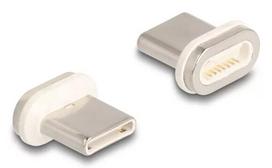 DeLOCK 66588 lyties keitiklis magnetinis USB C auksinis baltas
