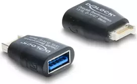 Adapteris DELOCK USB 5Gbps Type-E Key B ST į USB-A 5Gbps