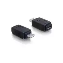 Adapteris USB micro-A+B lizdas į USB micro A kištuką DeLOCK 65032 Juodas