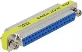 Adapteris D-Sub 37 kontaktų, kištukas į lizdą, DeLOCK 65110
