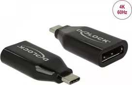 DeLOCK adapteris USB Type-C (vyriškas) į DisplayPort (moteriškas) 4K 60 Hz