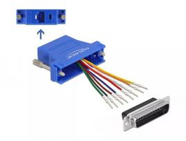 Surinkimo rinkinys D-Sub 25 kištukas į RJ45 lizdą DeLOCK 66648