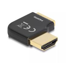DeLOCK HDMI adapteris kištukas į lizdą 90° stačiu kampu 8K 60 Hz metalinis