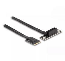 DeLOCK M.2 Key A+E į PCIe x1 NVMe adapteris su 20 cm kampuotu kabeliu