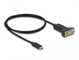 DeLOCK adapteris USB Type-C į RS-232 D-Sub 9 kontaktų vyriškas 1 m