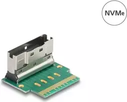 Adapteris DELOCK Internal SFF-8654 į SFF-8654 (vyriškas), modelis 64179, Slim SAS 8i 90°