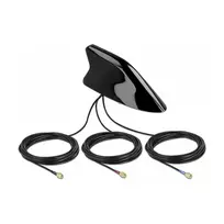 Antena DeLOCK 90052 kietas stogo tvirtinimas juoda