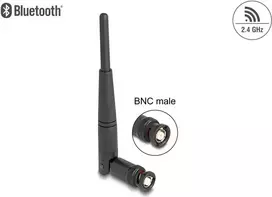 Omni krypties antena DeLOCK 90737 2 dBi BNC 50 Ω 2,4-2,5 GHz