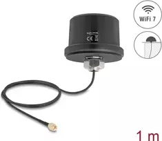 WiFi antena DELOCK 81468 RP-SMA jungtis 3.1–3.5 dBi kryptinė