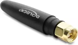 DELOCK LTE antena SMA vyriška 1,82 dBi visakryptė fiksuota juoda