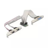 DeLOCK 95277 vidinis lygiagretusis RS-232 Mini PCI Express adapteris, žalias