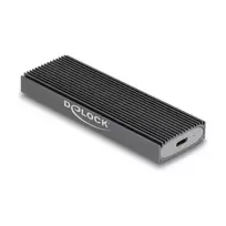 DeLOCK išorinis USB Type-C dėklas M.2 NVMe PCIe arba SATA SSD, be įrankių