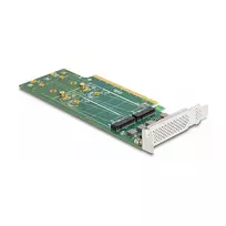 DeLOCK PCI Express 4.0 x16 kortelė su 4 vidiniais NVMe M.2 Key M lizdais 110 mm