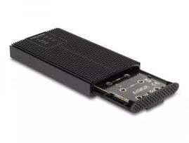 Išorinis SSD dėklas Delock 42022 USB 20Gbps 2× M.2 NVMe PCIe