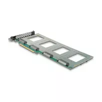 PCIe kortelė su 4 U.2 prievadais DeLOCK 90169