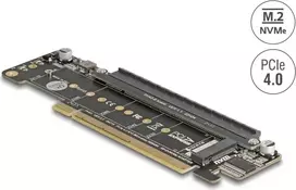 DELOCK PCI Express 4.0 x16 kortelė į 2x M.2 Key M NVMe lizdus