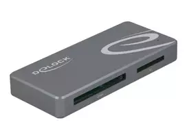 Kortų skaitytuvas DeLOCK USB Type-C CFast SD + USB šakotuvas