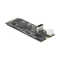 Konverteris M.2 Key B+M (vyriškas) į USB Type-C (moterišką), DeLOCK, 63174
