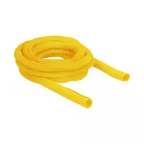 DeLOCK savaime užsitraukianti pynė kabeliams, atspari karščiui, 5 m x 19 mm, geltona