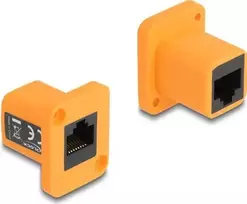 Kabelio lyties keitiklis DeLOCK 87998 RJ45 oranžinis
