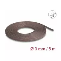 Kabelių mova DeLOCK 20902 ruda poliesterinė 3 mm