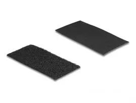 Laikiklis kabeliams DeLOCK 19105 Lipnus velcro kilpinis 100x50mm juodas 10 vnt.