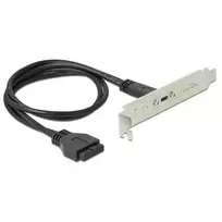DeLOCK 89937 lizdo laikiklis su 1x USB Type-C prievadu