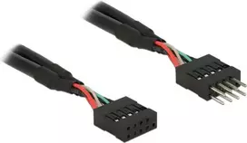 Vidinė USB 2.0 jungiamoji šyna DeLOCK 83873 0,25 m 2×USB 2.0 Kištukas