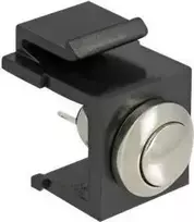 Kištukinė jungtis Keystone DeLOCK 86402 LED Juoda Nerūdijantis plienas