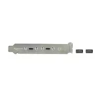 DeLOCK 89935 lizdo laikiklis su 2 x USB Type-C prievadais