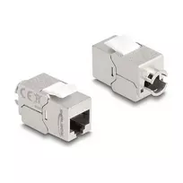 DeLOCK Keystone modulis RJ45 kištukas į LSA Cat.6A plonas be įrankių