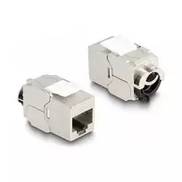 DeLOCK Keystone Modulis RJ45 kištukas į LSA Cat.6A STP su fiksavimo spaustuku