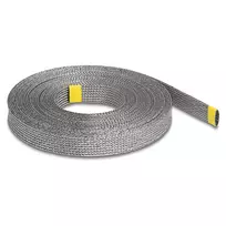 Kabelio rankovė DeLOCK 20940 juoda sidabrinė 2 cm vidinis skersmuo