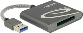 Kortelių skaitytuvas DeLOCK 91583 USB 3.2 Gen 1 pilka