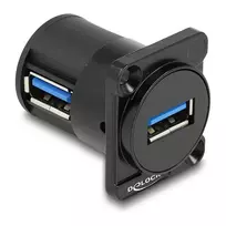 DeLOCK D tipo modulis USB 2.0 Type-A motina į motiną 90° kampu