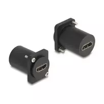 DeLOCK D-Type modulis HDMI 8K 60Hz lizdas į lizdą su varžtais juodas