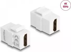 DeLOCK Keystone modulis HDMI motina – HDMI motina balta