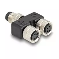 Kabelių skirstytuvas DeLOCK 60577 Juodas PVC M8 22mm 24mm 10mm