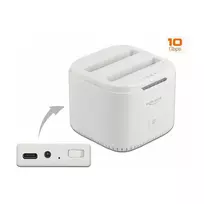 Docking stotelė DeLOCK USB Type-C 3.2, skirta 2 x 2,5 colio SATA HDD/SSD