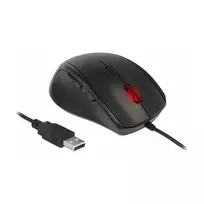Pelė DeLOCK 12548, kairiarankiams, USB Type-A, optinė, 2400 DPI