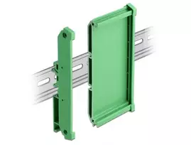 Laikiklis plokštėms DeLOCK 66572 107 mm DIN bėgiui