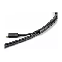 DeLOCK spiralinė žarna lanksti 2 m x 16 mm juoda polietilenas