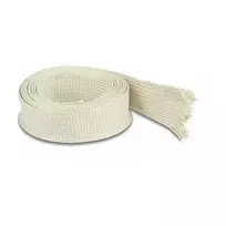 DeLOCK 20895 pinta kabelių apsauginė rankovė iš Nomex pluošto, 2 m x 25 mm, balta