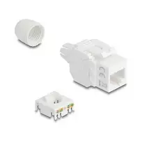 Keystone RJ45 modulis DELOCK 90721 Cat.6A UTP 180° lizdas LSA