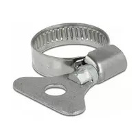 Spaustuvas žarnai Drugelinis DeLOCK 19576 16–25 mm 10 vnt. nerūdijantis plienas