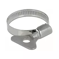 DeLOCK 19579 Drugelinis žarnos spaustukas 25–40 mm, 10 vnt., nerūdijantis plienas