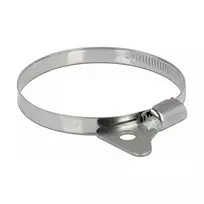 DeLOCK 19585 drugelinis spaustuvas žarnai 60–80 mm, 10 vnt., nerūdijantis plienas