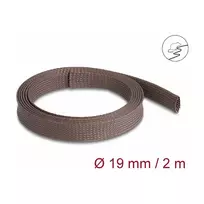 Kabelių rankovė DeLOCK 20899 Ruda Poliesteris 1,9 cm Skersmuo
